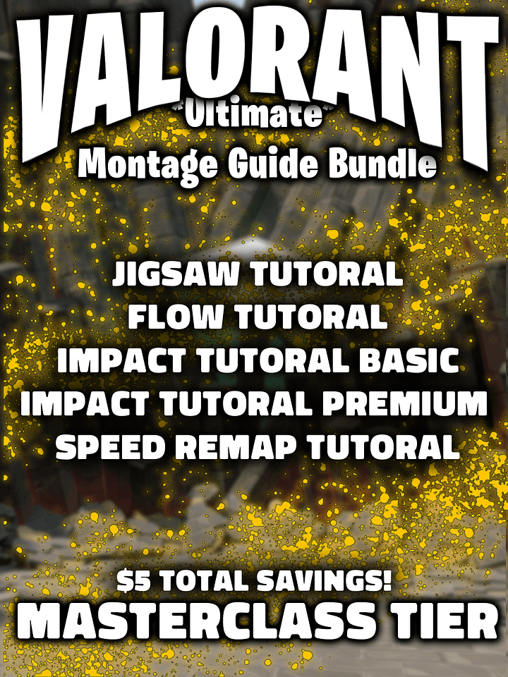 Valorant montage MASTER CLASS product image (1)