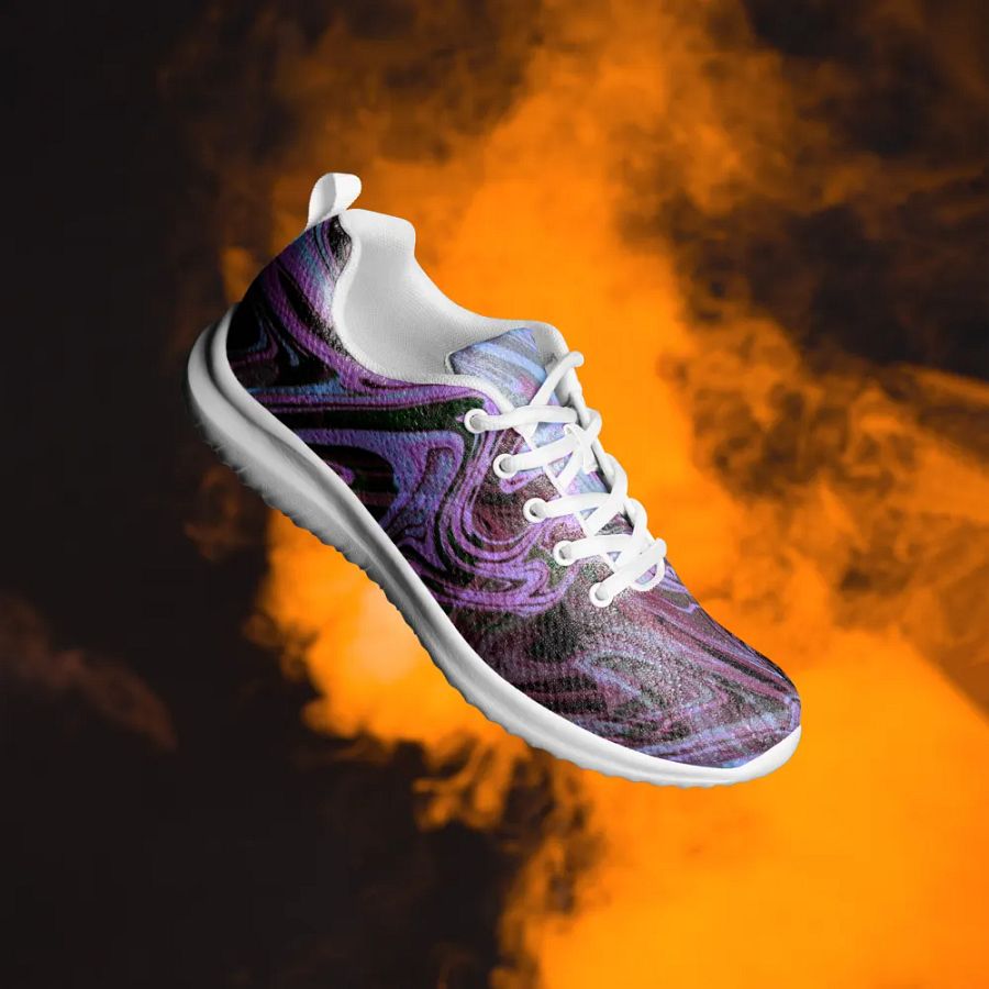 Chromatic Swirl Men's Athletic Shoes product image (12)