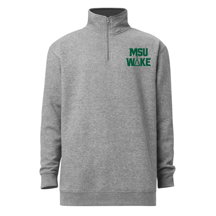 MSU Wake Fleece Pulllover (Light) product image (1)