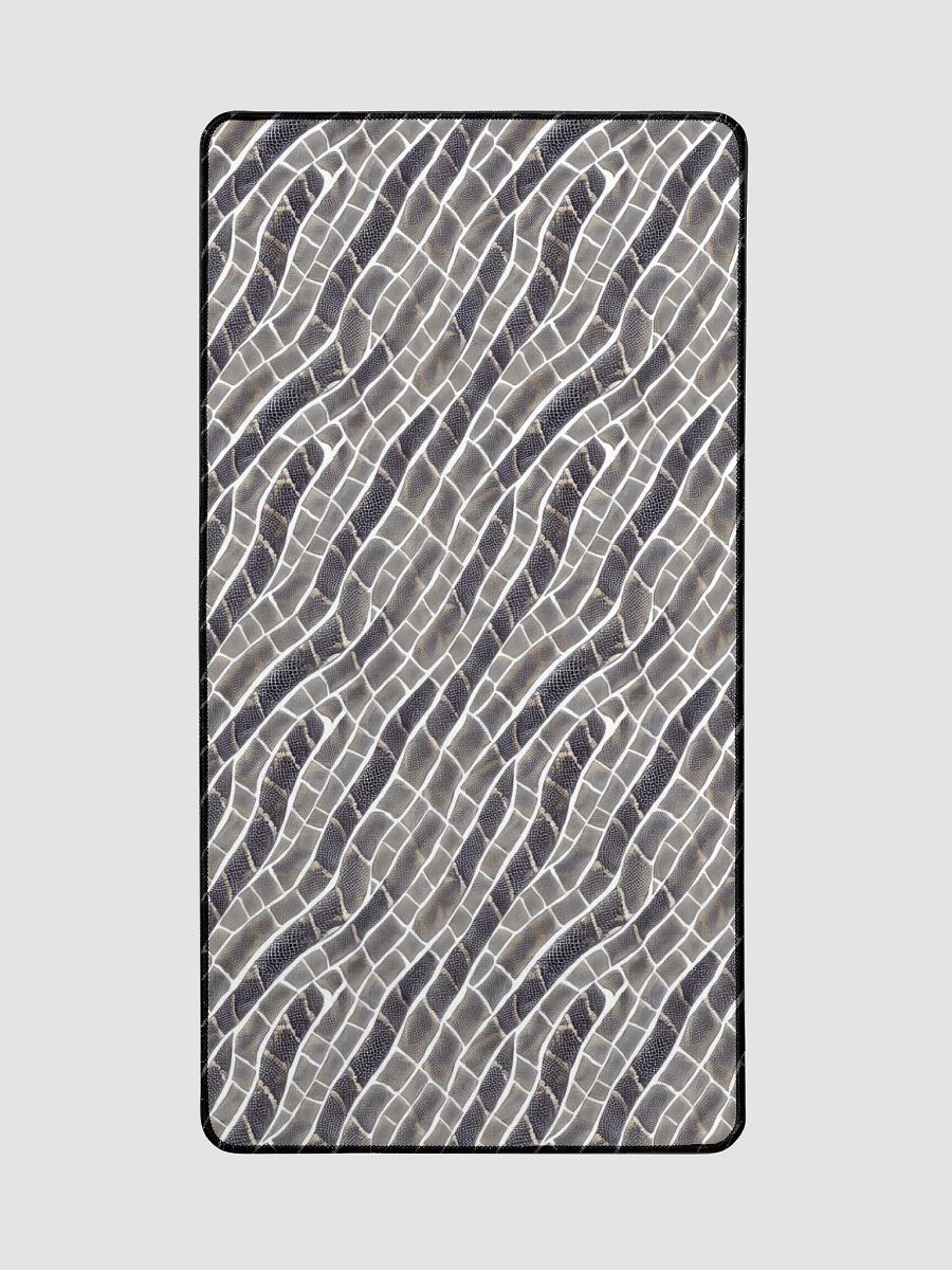 Grey Snake Skin Desk Mat product image (2)