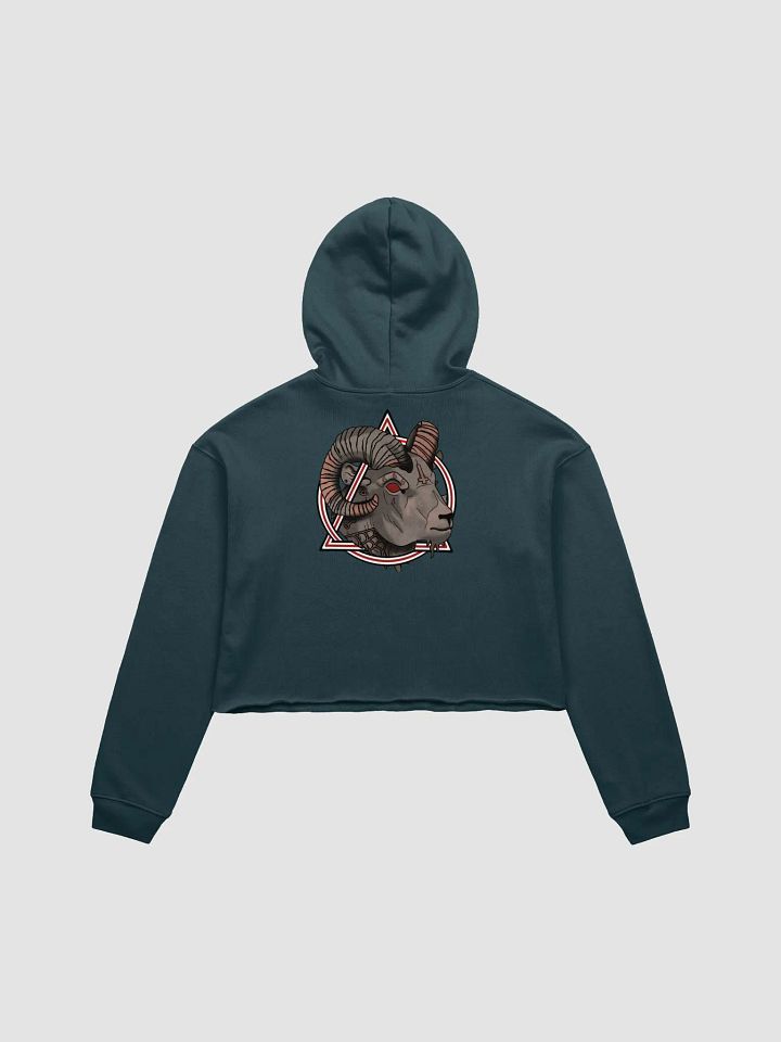 Mystical Ram's Head Crop Hoodie product image (10)