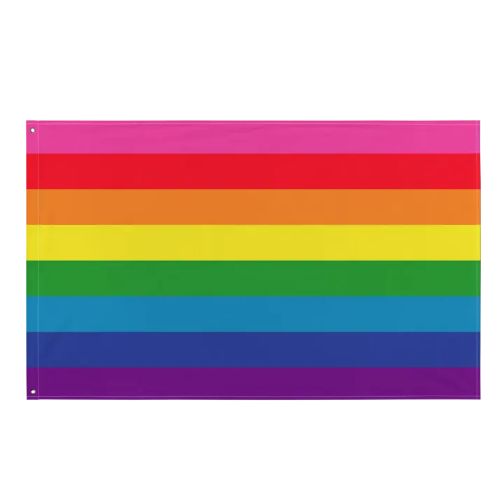 1978 Rainbow Pride Flag = 8-Color product image (1)