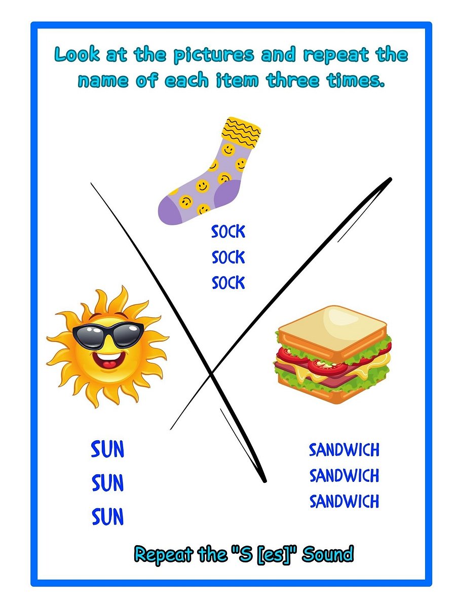 Articulation Worksheets Part 1 product image (3)