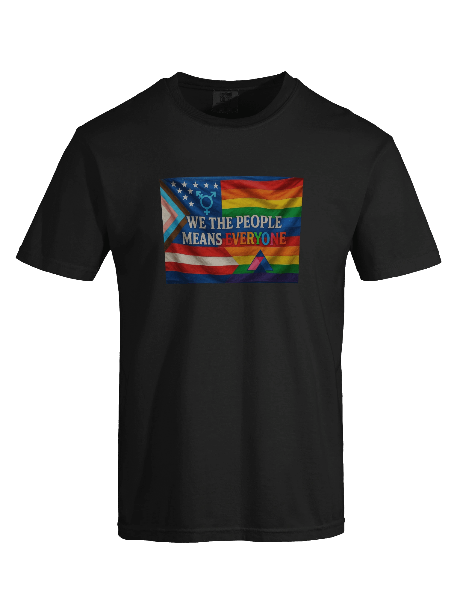 Inclusive Pride Flag T-Shirt product image (79)