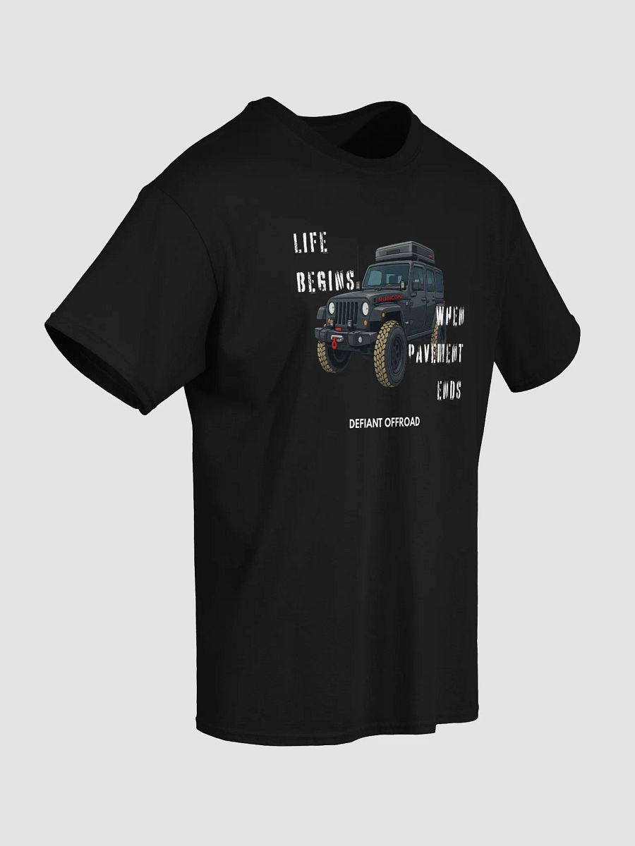 Life Begins When Pavement Ends [Front Print] product image (5)