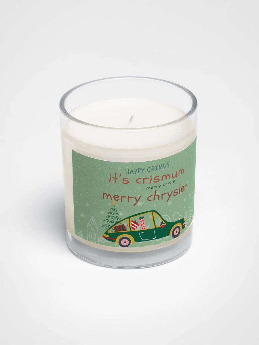 Festive Holiday Soy Wax Candle product image (2)