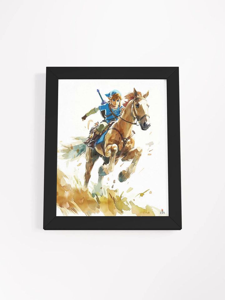 LINK v2 - FRAMED HIGH-QUALITY MATTE POSTER (IN) product image (1)