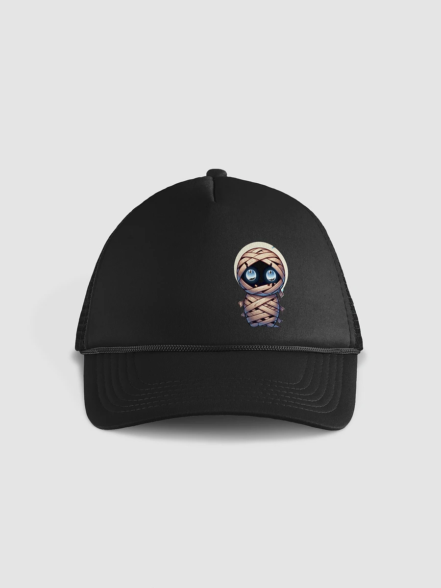 Chibi Mummy Emblem Ball Cap – Wrapped in Fun product image (1)