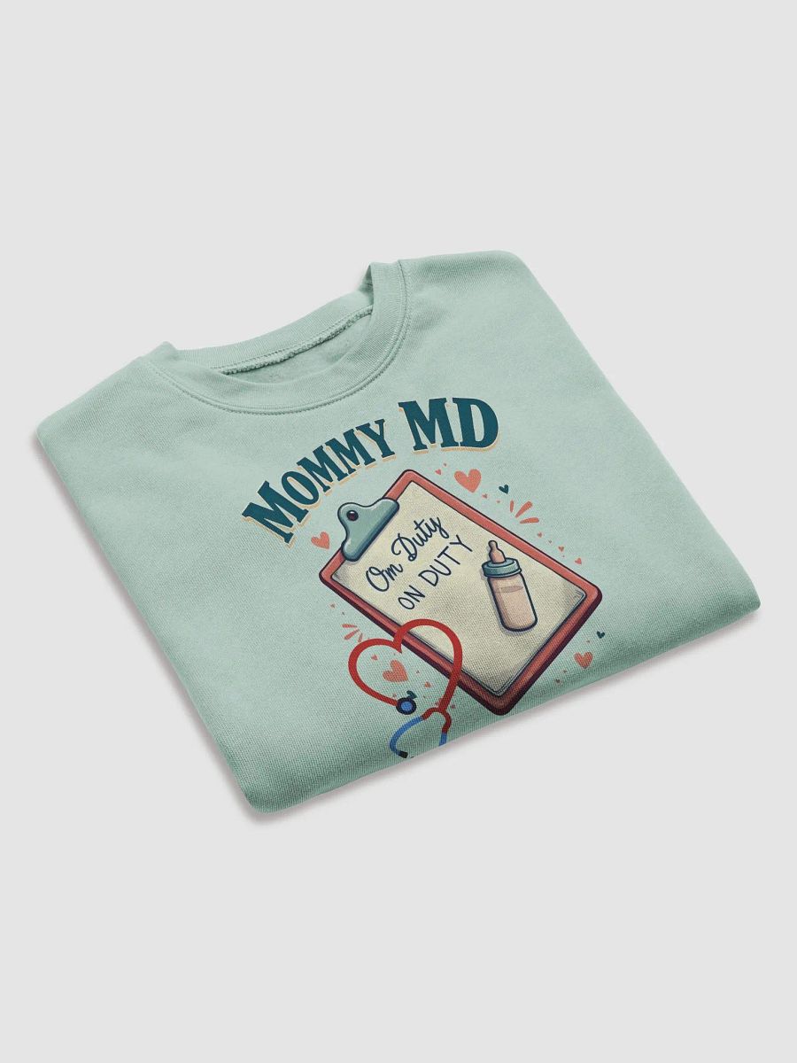 Mommy MD On Duty Crop Sweatshirt product image (31)
