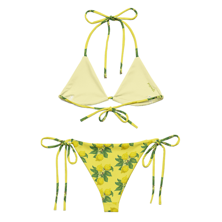 Lemon Love Yellow Bikini Set product image (1)