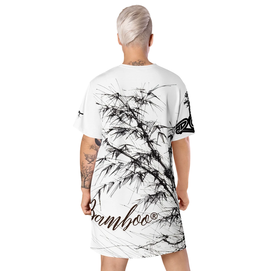 Bamboo Print T-Shirt Dress product image (13)