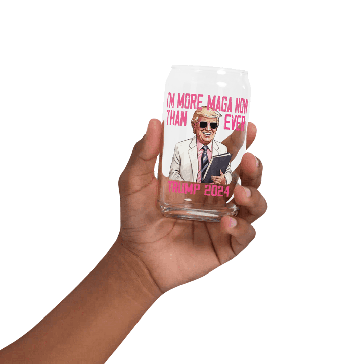MAGA- Trump 2024 Can-Shaped Glass product image (2)