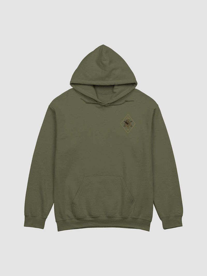 Tactical Collection - FDE Logo on OD Green Hoodie