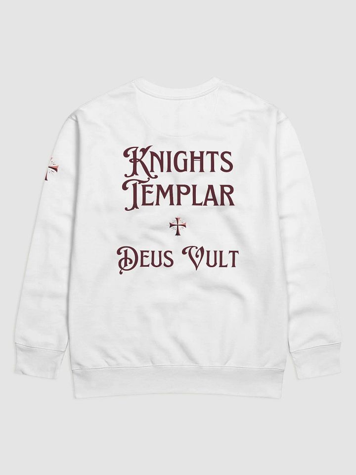 Deus Vult Cross Emblem Sweatshirt product image (2)