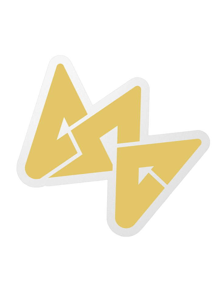 CSG Logo Sticker (5.5" x 5.5") - Gold product image (2)