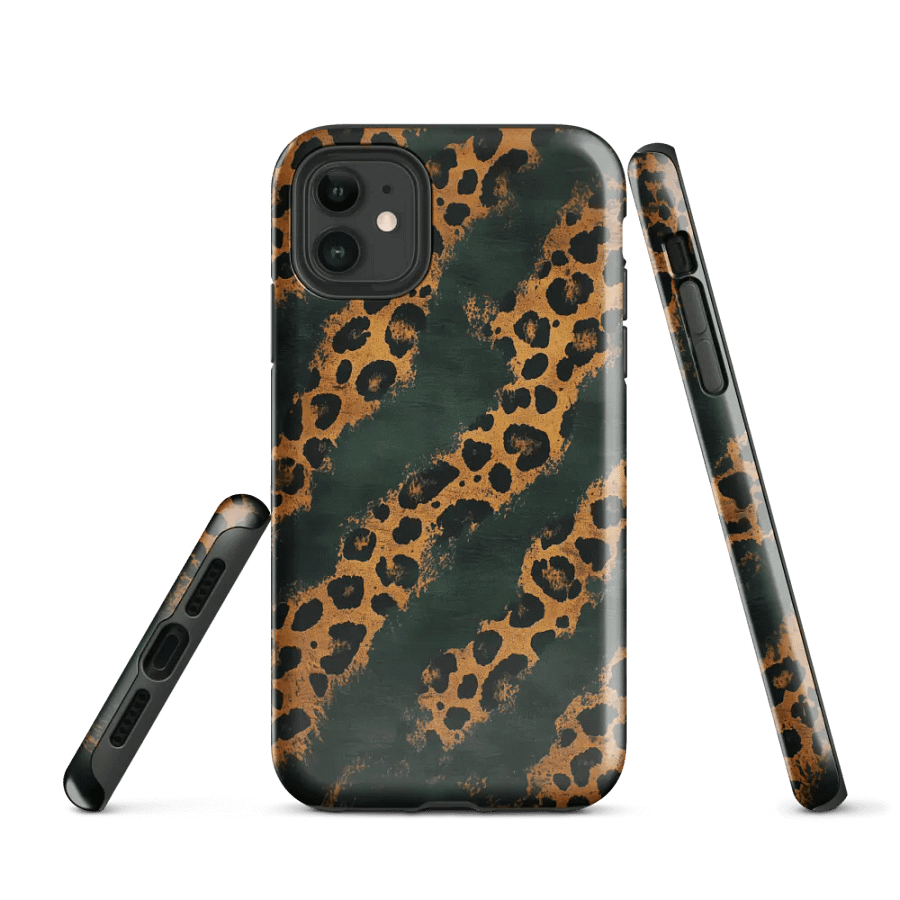 Leopard Emerald Green - Tough Phone Case product image (1)