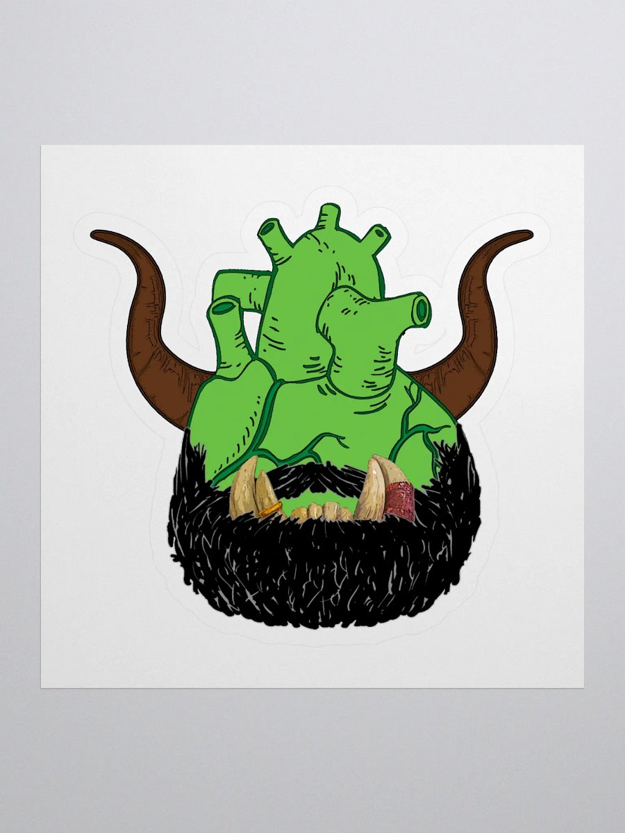 Troll Heart Sticker product image (1)
