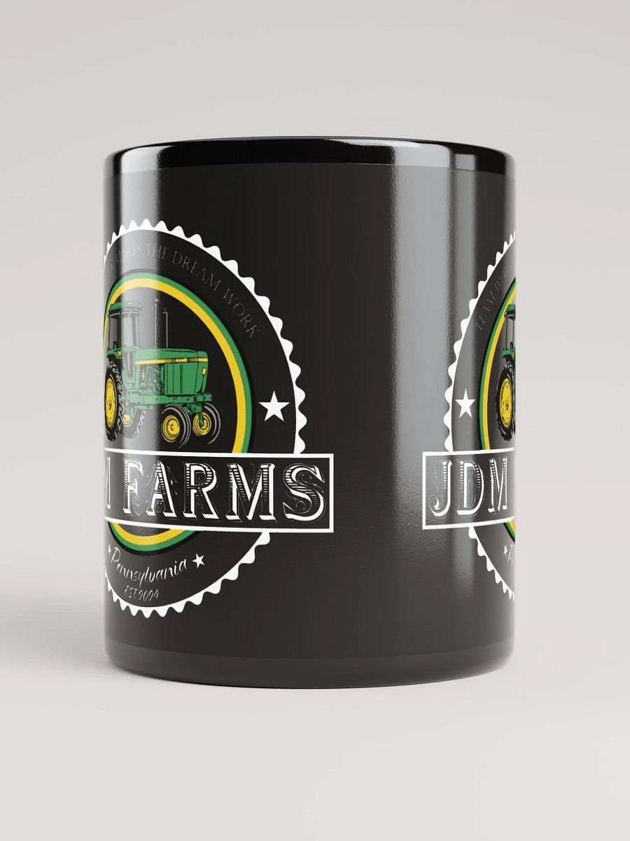 Retro Tractor Logo Black Mug product image (9)
