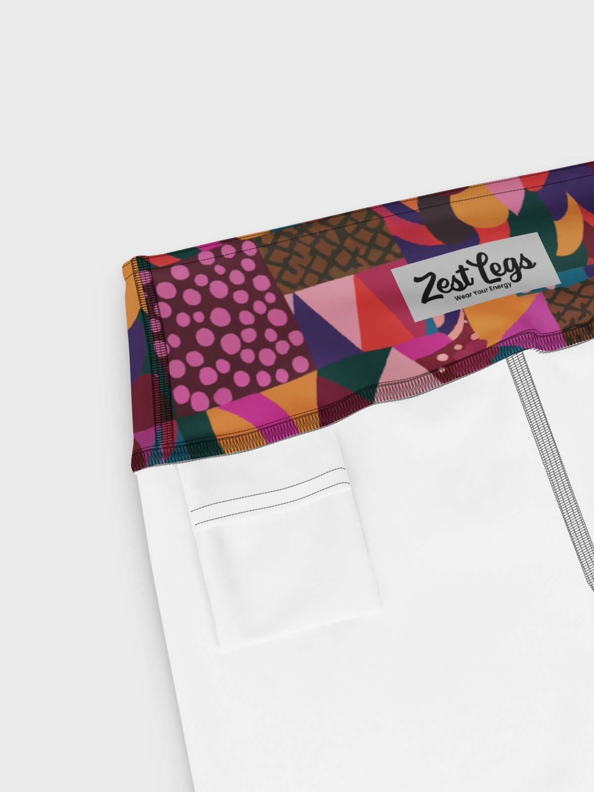 Capri Leggings "Abstract African Ethnic Pattern" Printed product image (8)