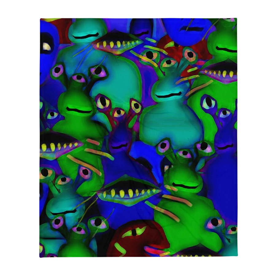 Aliens Collage Throw Blanket product image (13)