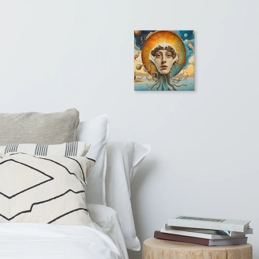Aquarius - Salvador Dalí Zodiac Decoded: Unveiling Dalí's Surreal Cosmic Delirium product image (11)