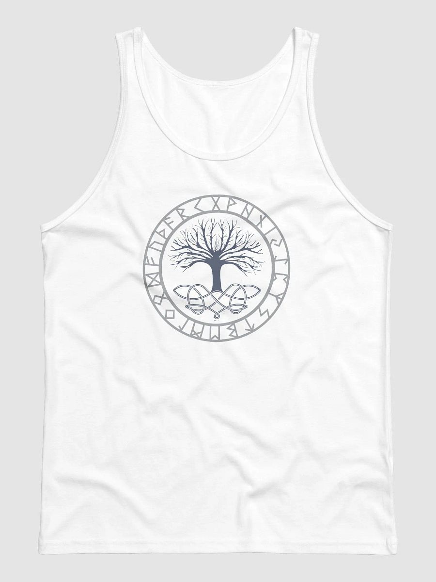 Norse Tree of Life Men's Tank Top White product image (2)