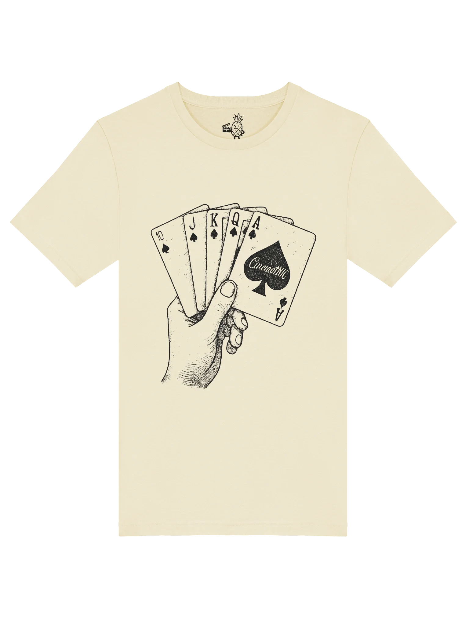 Saloon Royal Flush Poker Cards Western Wear Concert Tee Fit Unisex T-Shirt product image (89)