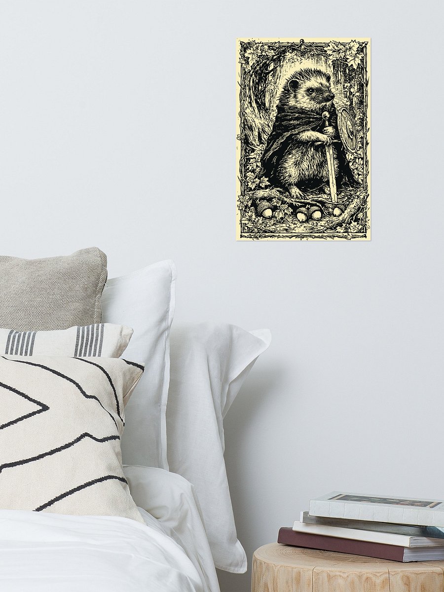 Hedgehog Guardian – Tiny Heroes Poster product image (2)