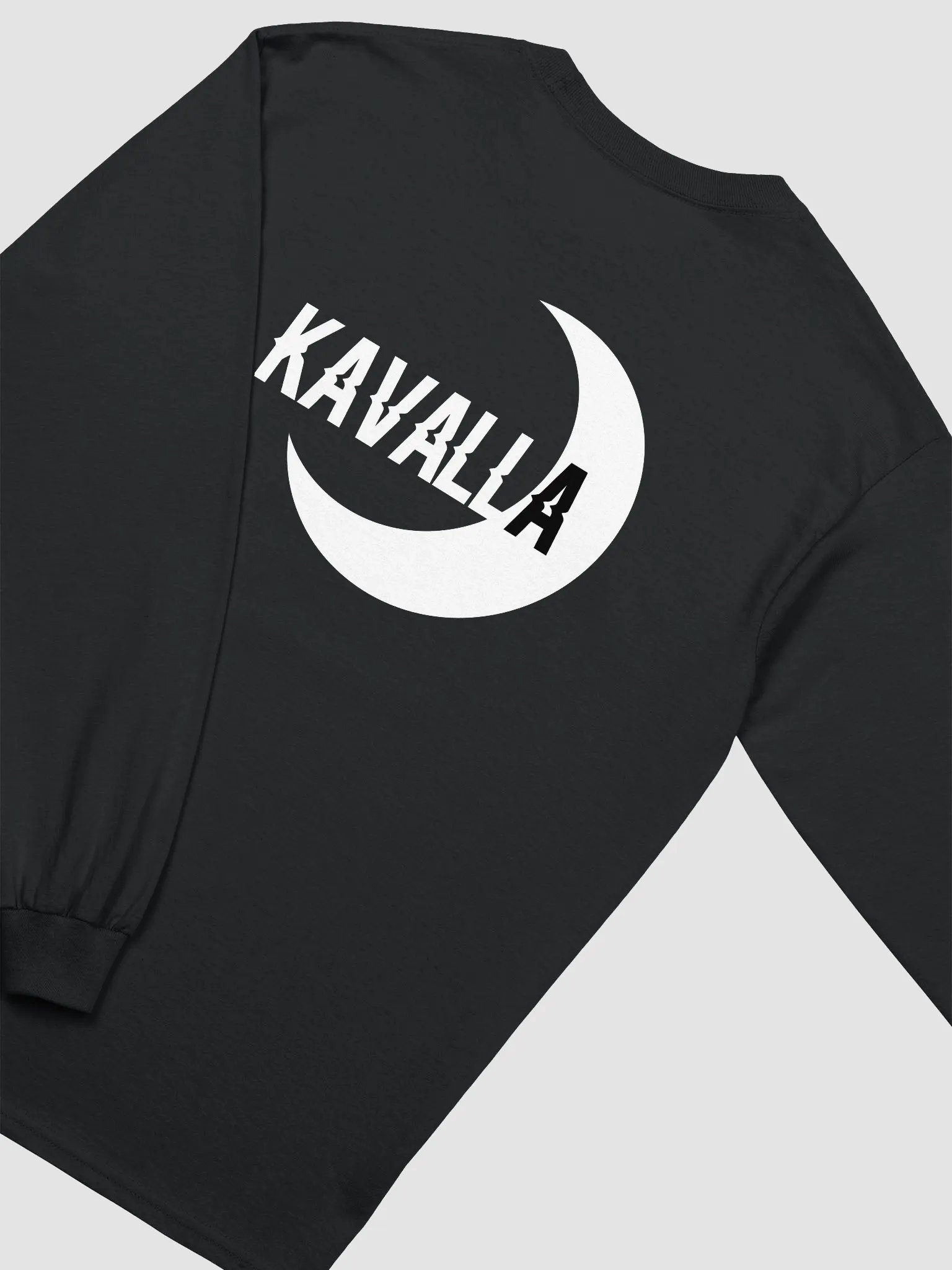 Kavalla Logo Long Sleeve Tee Black product image (4)