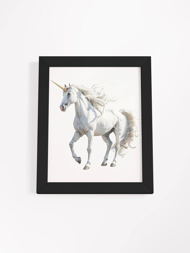 The Unicorn Framed High-Quality Matte Poster product image (1)