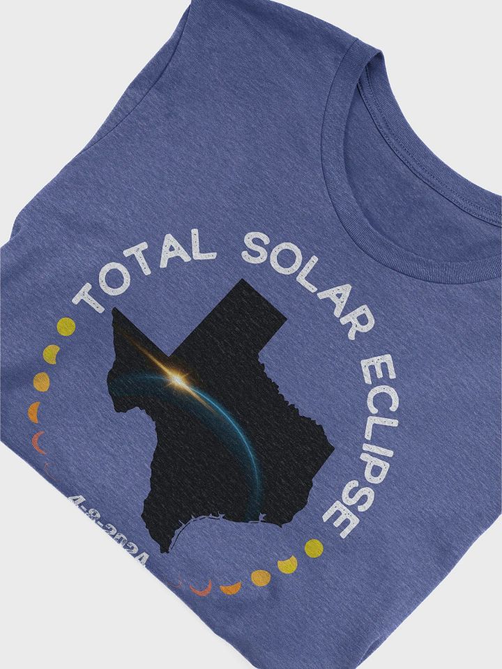 Total Solar Eclipse 2024 Texas Totality USA Unisex T-Shirt product image (2)