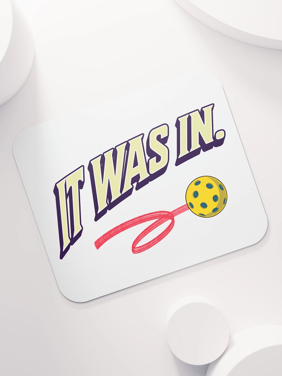 It Was In Pickleball Retro Movement Mouse Pad product image (7)