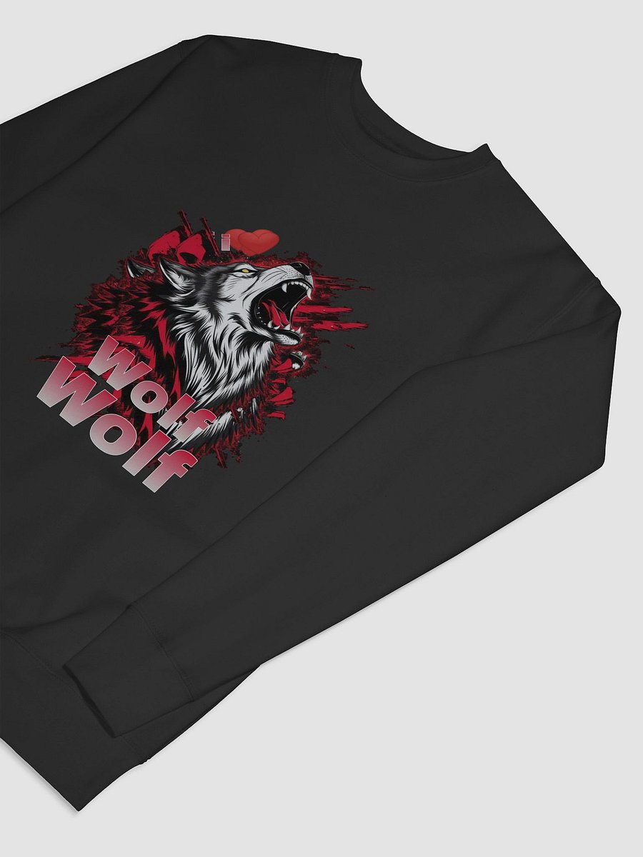 Howling Wolf Love Sweatshirt product image (7)