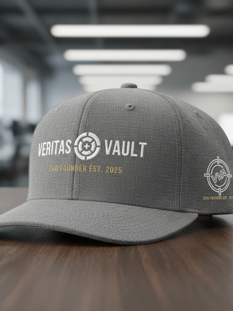 DAO Founders Hat - Grey Fitted, LE product image (1)