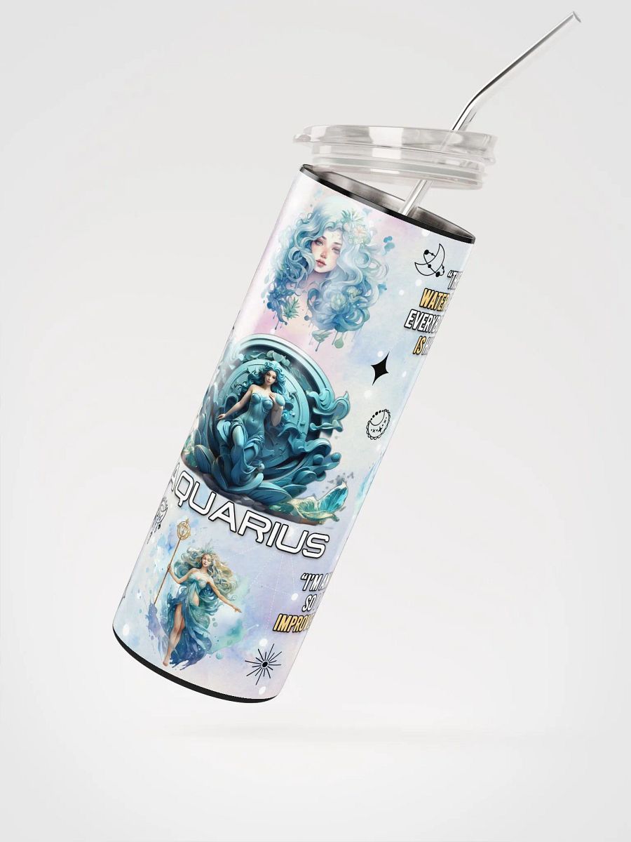 Aquarius Zodiac Stainless Steel Tumbler product image (3)