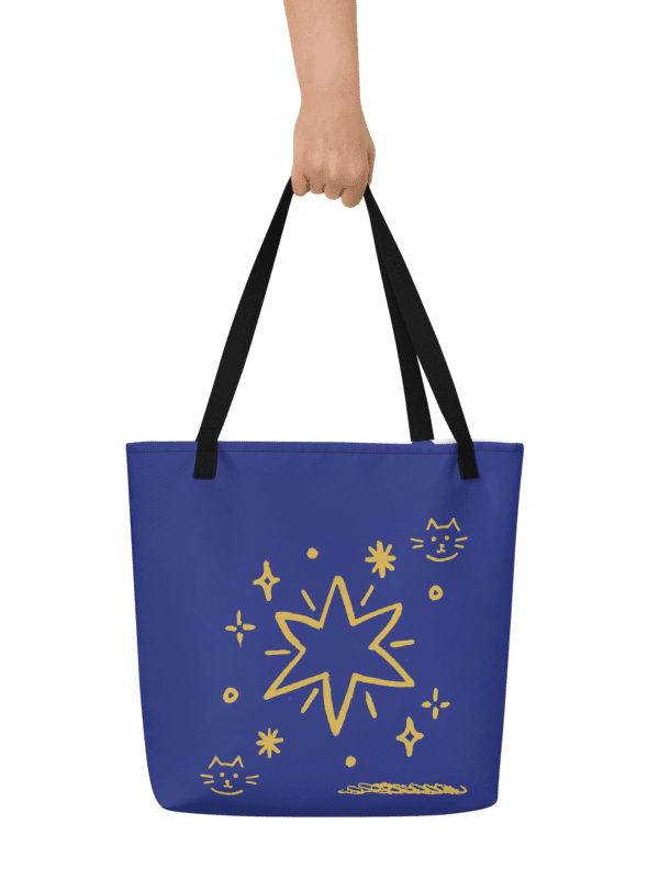 Midnight Doodle Tote Bag product image (4)