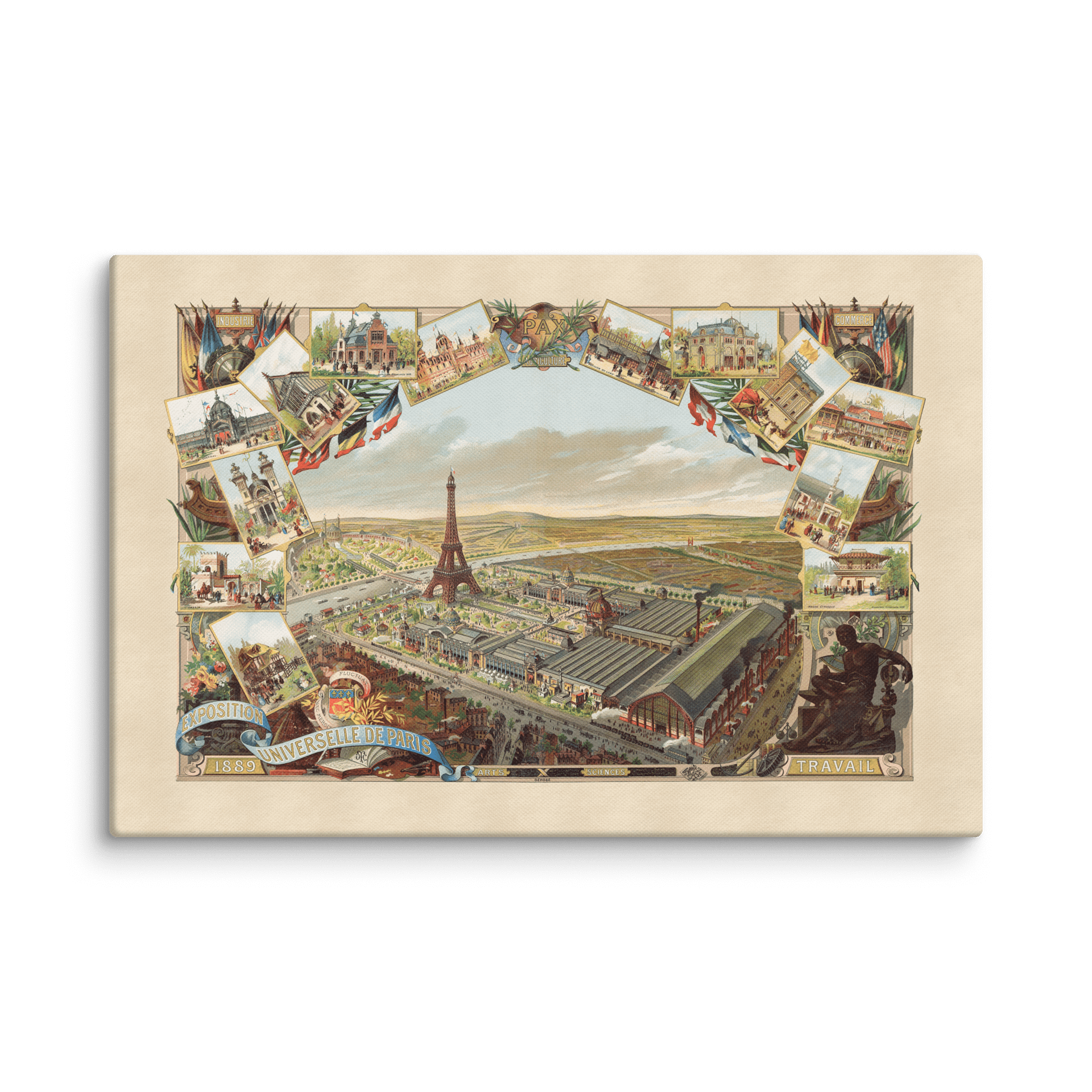 Paris 1889 (Canvas Print) product image (1)