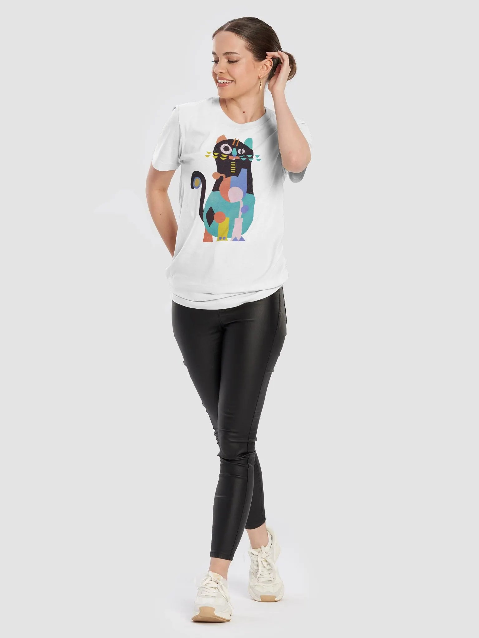 Color Block Lightweight Unisex T-Shirt product image (6)