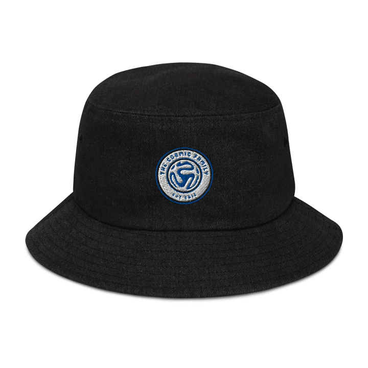 Cosmic Waves Denim Bucket Hat product image (1)