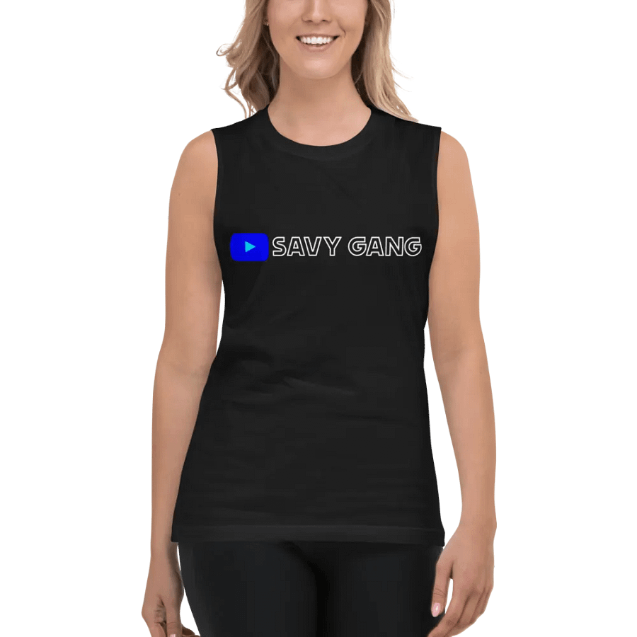 SAVYGANG Sleeveless BlueYT product image (5)