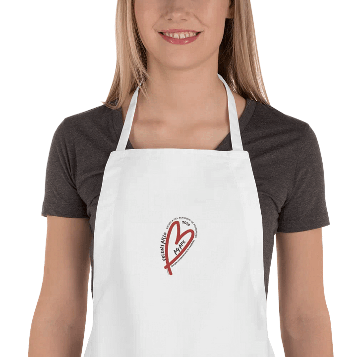 2025 Escuela del Servicio de Precursor | Agape | Voluntario Embroidered Serving Apron product image (1)