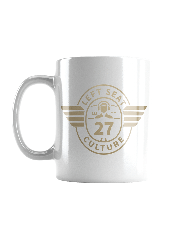 Left Seat Culture Mug - Gold product image (1)
