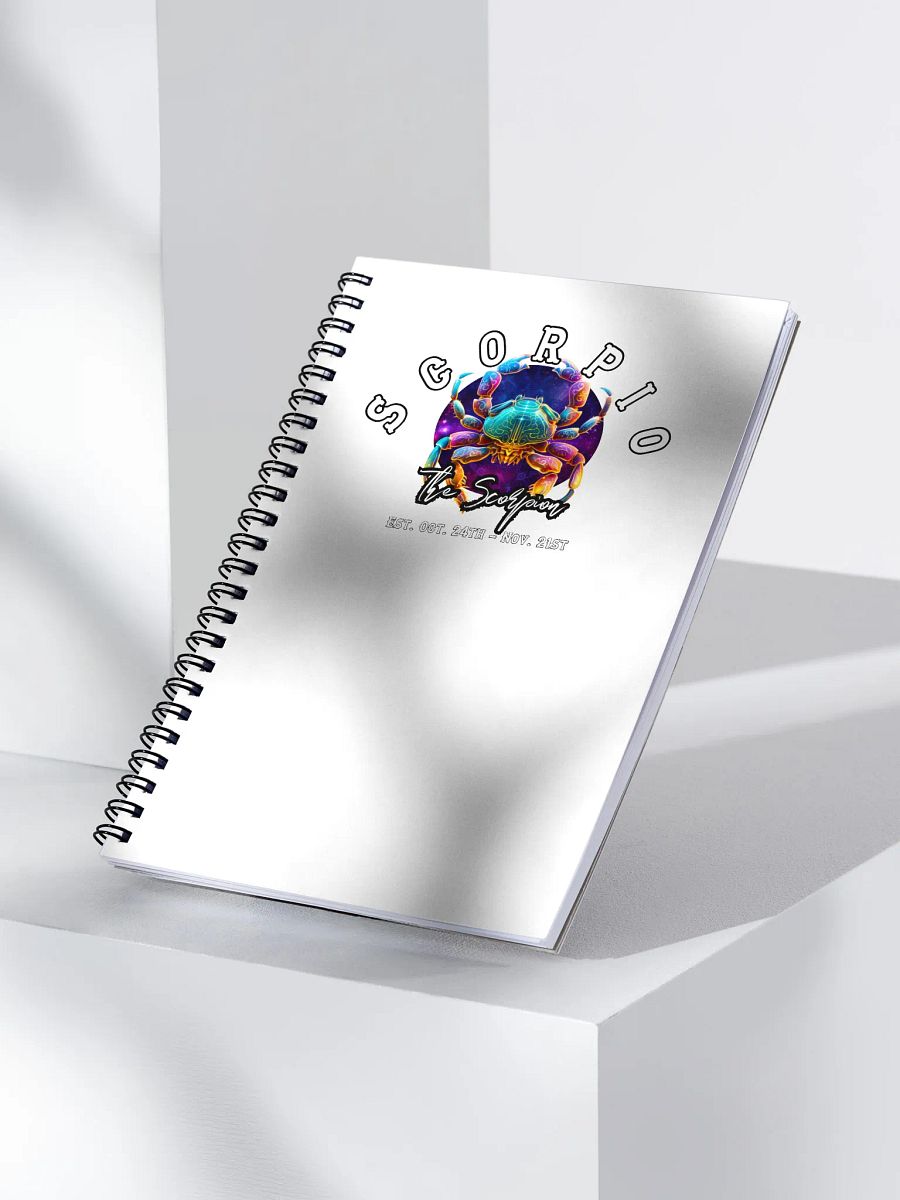 Scorpio - Zodiac Notebook product image (3)