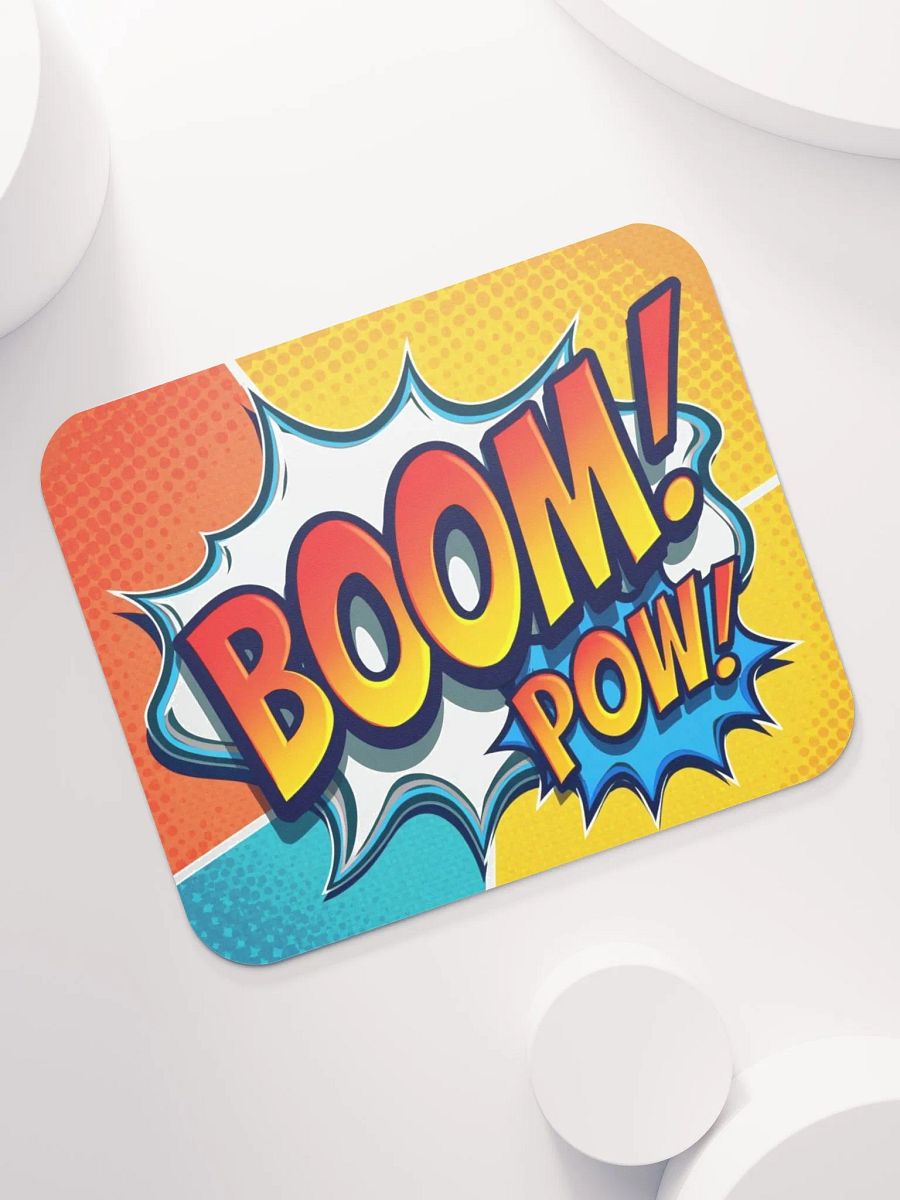 BOOM! POW! Comic Blast Mouse Pad product image (7)