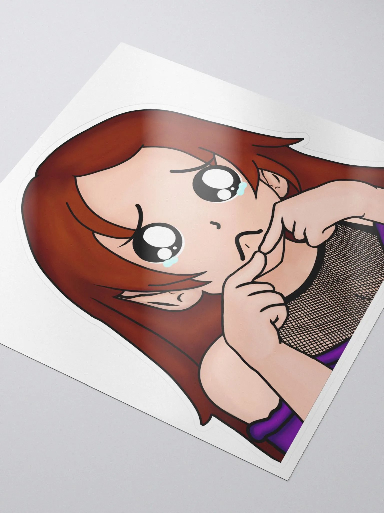 Fiery Pleading Sticker product image (3)