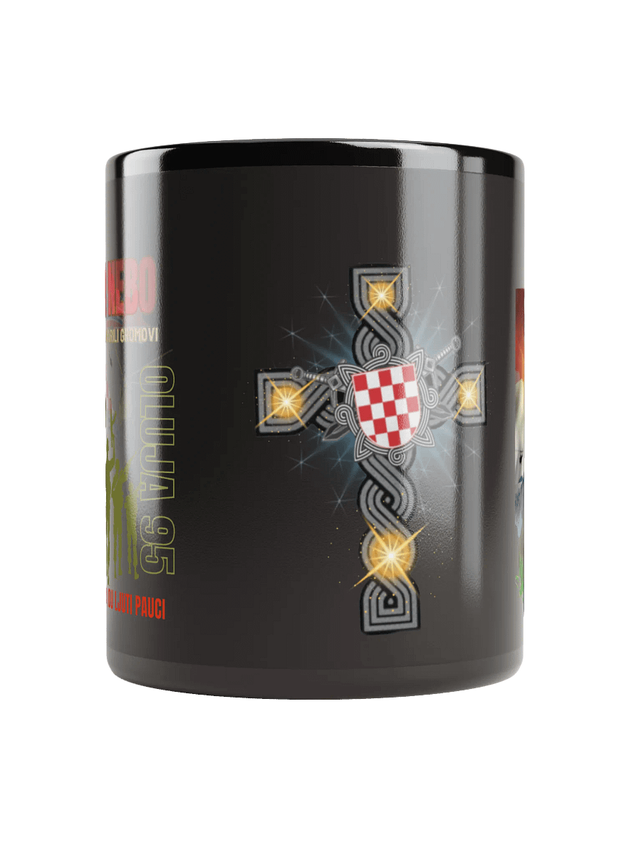 Croatian Pride Oluja 95 Glossy Mug product image (9)