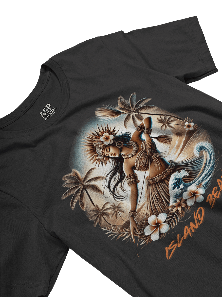 Island Beauty – Polynesian Dance Goddess Tropical Dance Art product image (3)