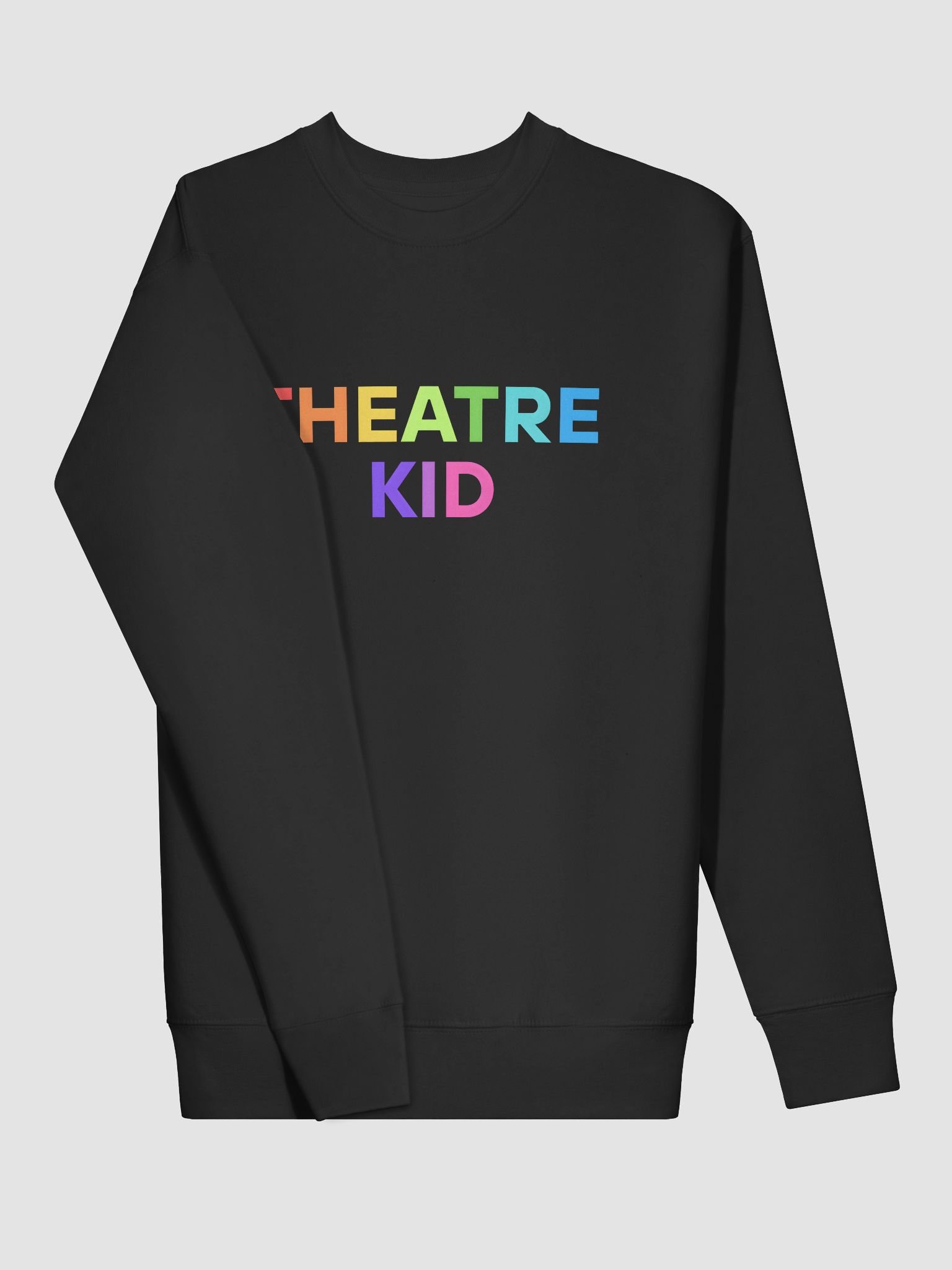Theatre Kid, Rainbow Block Letters, Sweater product image (2)