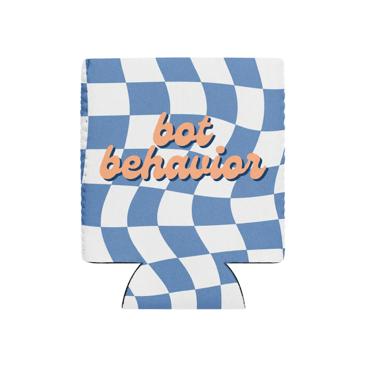 Bot Behavior Groovy Koozie product image (1)