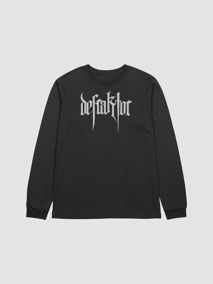 Defraktor Logo & Winged Ankh Long Sleeve Tee product image (1)